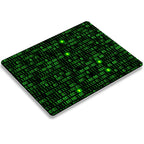 Mause Pad Gamer Rug Matrix Binary Code Mouse Pads Deskmat Desktop Table Mat Pc Gaming Computer Desk Protector Kawaii Accessories