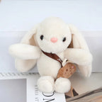 Soft Rabbit Fur Keychain Bag Charm for Women Handbag Accessory