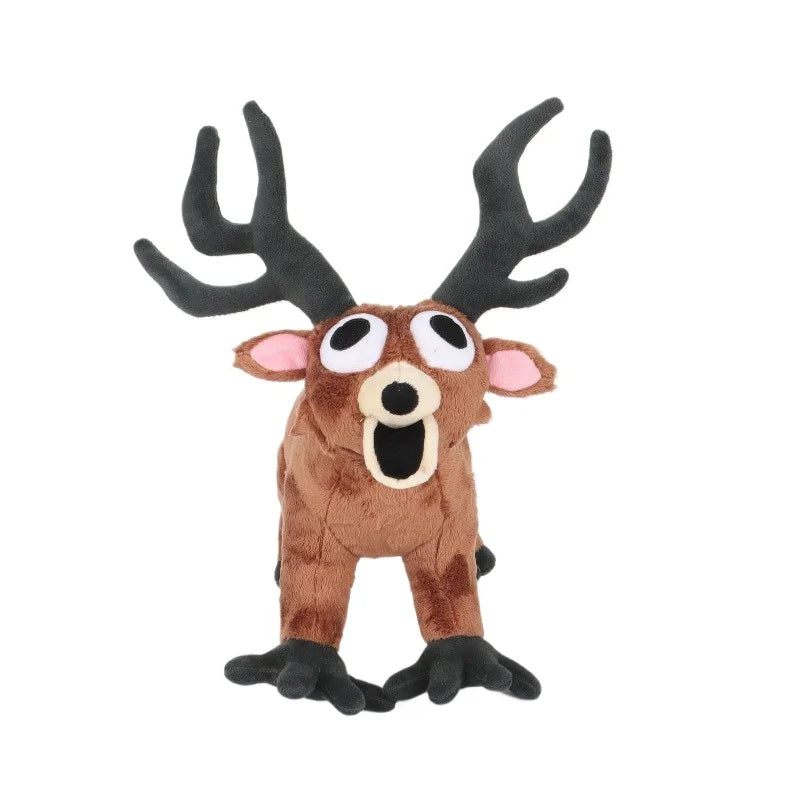 New 99 Nights In The Forest Deer Plush Toys Movie Stuffed Animals Deer Toy Fans Birthday Gifts Toys for Kids Halloween Gift