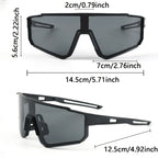 Men’s Large Frame Fashion Glasses Lightweight Casual Decorative Eyewear