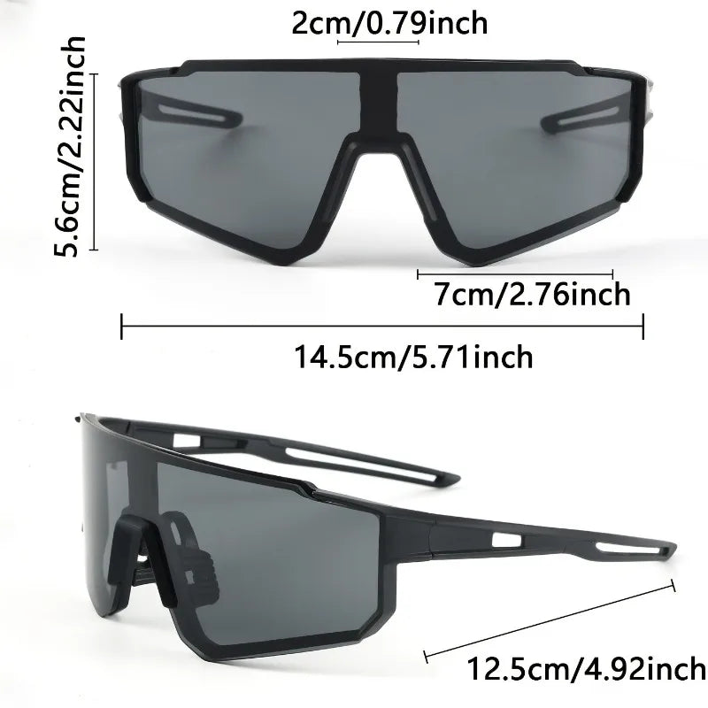 Men’s Large Frame Fashion Glasses Lightweight Casual Decorative Eyewear