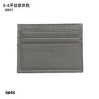 Custom Company Logo Cowhide Card Holder Woman Man Fashion Slim Mini Card Bag Genuine Leather Engrave Name Luxury Casual Purse