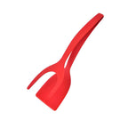 2-in-1 Grip Flip Spatula Clamp – Non-Stick Kitchen Turner Tool