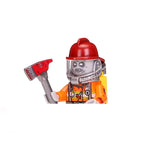 Novel Horrible Movie Halloween Pumpkin Witch Nun Vampire Zombies Building Blocks Mini Action Figure Toys