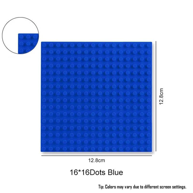 Classic Building Block Baseplate for Creative Construction Toy Sets