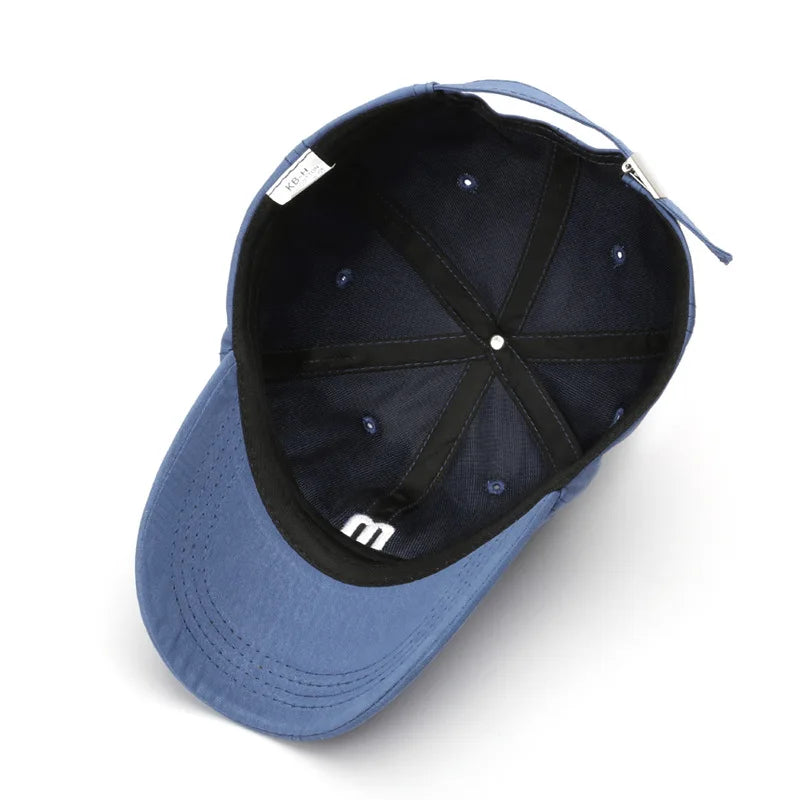 100% Cotton Embroidery Snapback Baseball Cap for Summer Style