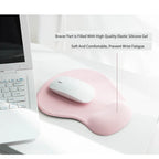 Cute Wrist Guard Silica Gel Support Pad Can Freely Move Office Guard Mouse Pad Ergonomic Wrist Rest Mouse Pad For Pc Laptop Comp