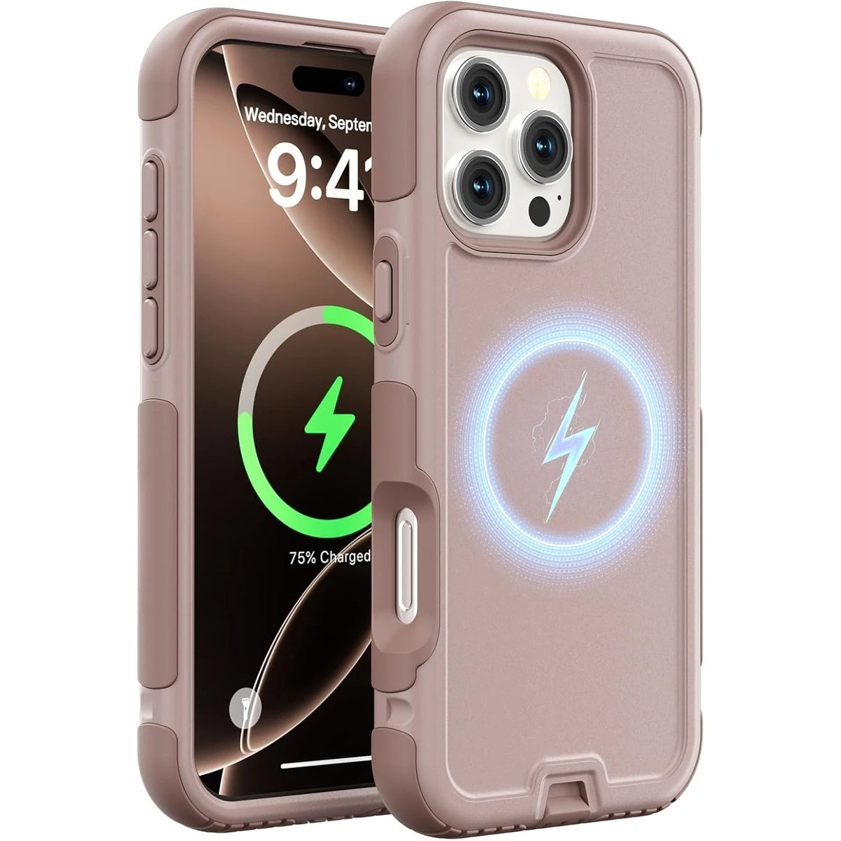 For MagSafe Heavy-Duty OTT Armor Phone Case For iPhone 18/17/16/15/14 Pro Max Plus Magnetic Military Grade Drop Protection Cover