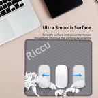 Gaming Mice Mat Great Wave Art Control Mousepad Anti-slip Small Deskmat Pc Gamer Accessoires 18x22cm Lock Edge Speed KeyboardPad