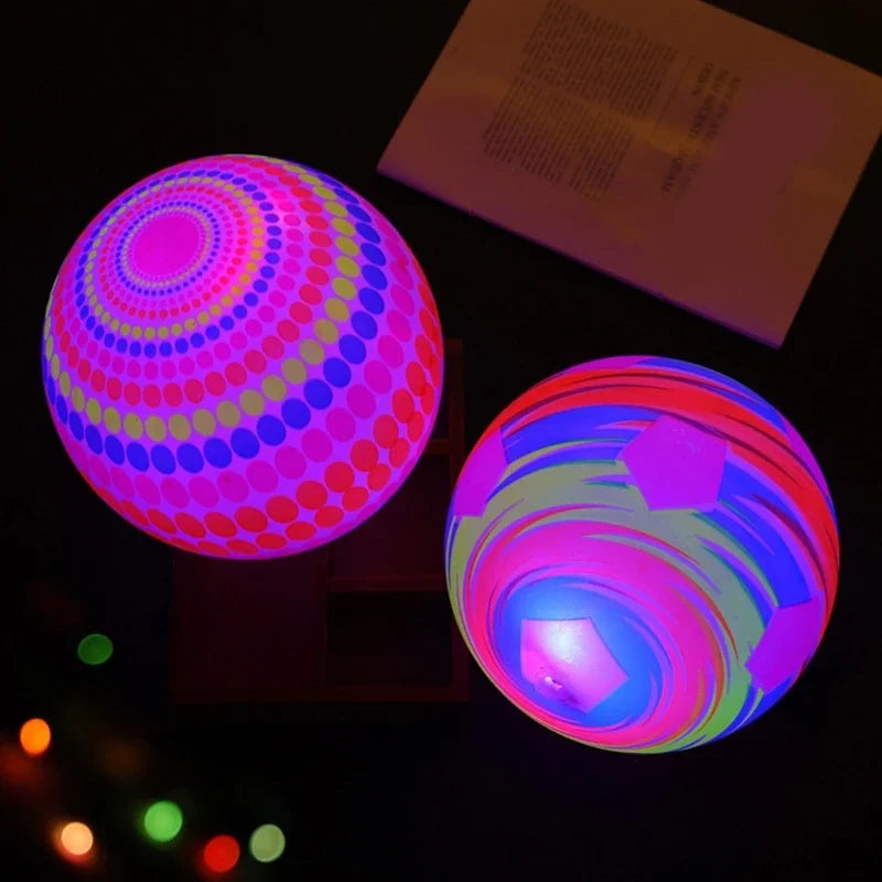 Creative-Luminous Toys-Flashing Jumping Bouncing Vibrating Ball Musical Dance Ball Interactive Toys Boys and Girls Gift