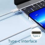 1pcs-5pcs 60W PD USB-C to USB C Fast Charger Cable For Apple iPhone 17 Pro Max 16 15 Plus 14 13 12 11 X XS Type C Quick Charging