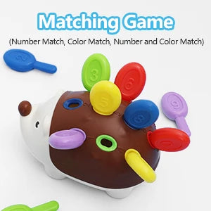 Sensory Hedgehog Fine Motor Toy