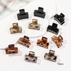 Mini Flower Hair Claw Clips Pack for Women & Girls