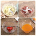 Manual Garlic Chopper – Meat Mincer & Vegetable Cutter Tool