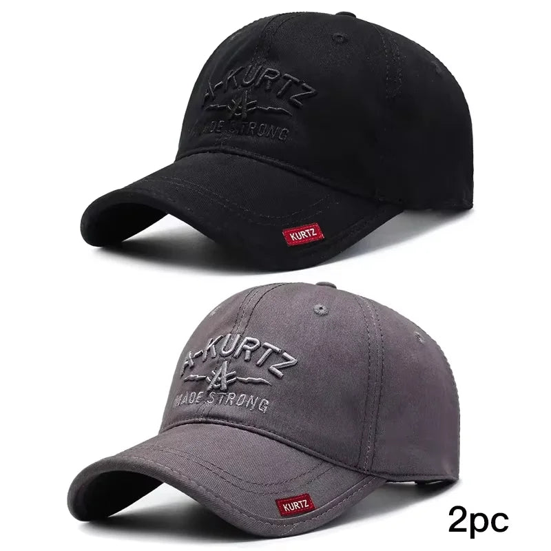Korean Style Embroidery Baseball Cap for Outdoor Sun Protection