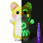 @HOT 2026 NEW Luminous Baby Plush Doll Night Light Painting Soothing Children's Toy Gift Bedtime Accompanying Travel Doll