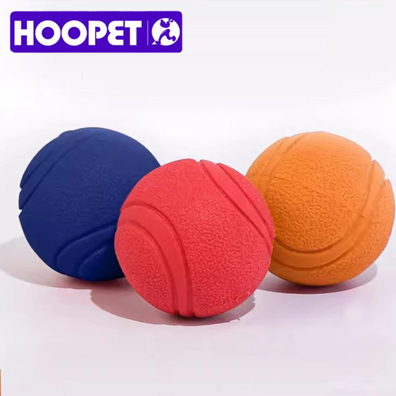 HOOPET Bite Resistant Rubber Dog Ball for Interactive Fetch Play