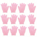 2pcs/6pcs/12pcs Reversible Exfoliating Shower Gloves, Body Scrub Gloves, ,Cleansing Tools Bath Towel Bath Products Back Scrub