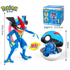Pokemon Figures Toys Pocket Monsters Ball Model Pikachu Gengar Pokeball Dragonite Snorlax Pokeball Action Figures Toy