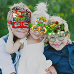 Plants vs Zombies Paper Party Glasses – Funny Photo Booth Props Set