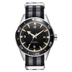 41MM Sapphire Glass 100m Waterproof Japan  Automatic Luminous Mens Watch Nylon Strap