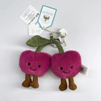 Cute Animal Plush Keychain Soft Bag Charm Collection