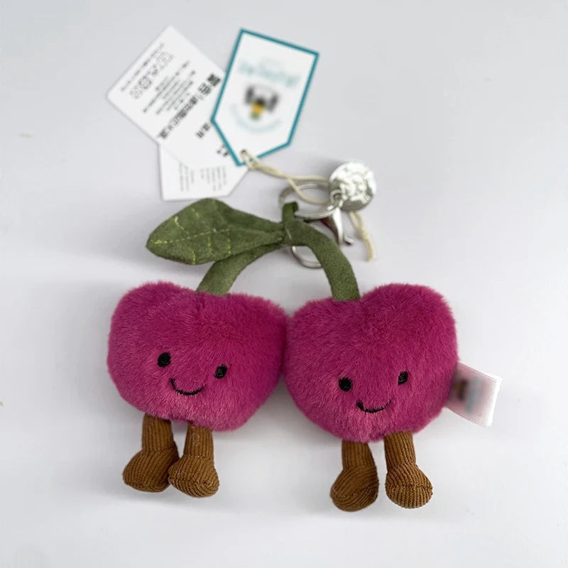 Cute Animal Plush Keychain Soft Bag Charm Collection