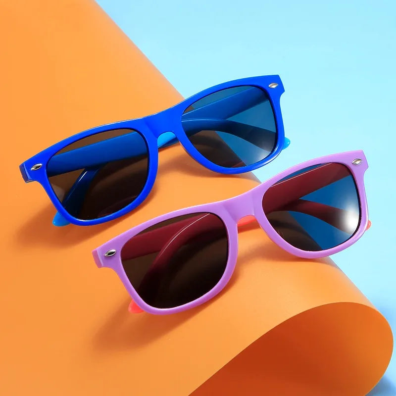 Kids UV400 Colorful Summer Sunglasses for Boys & Girls