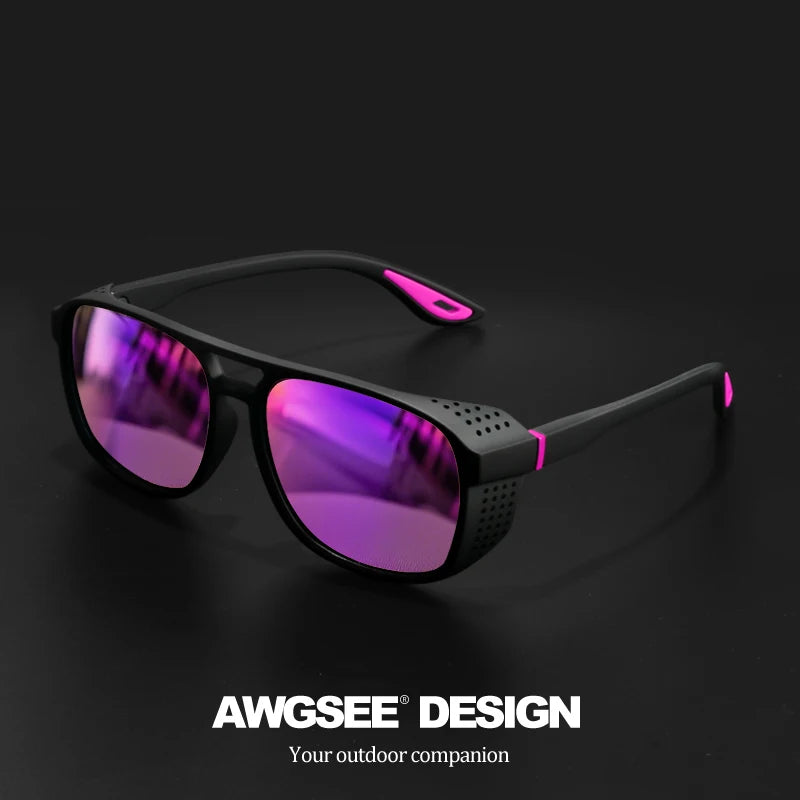 Professional Polarized UV400 Sports Sunglasses for Cycling & Running