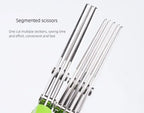 Multi-Layer Stainless Steel Kitchen Scissors – Herb, Vegetable & Green Onion Cutter Tool