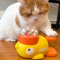 Interactive Duck Pet Feeder Puzzle Toy Slow Feeding Anti Slip
