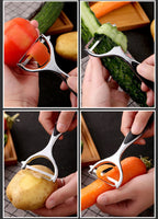Vegetable Peeler – Stainless Steel Multi Function Kitchen Tool