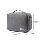 Waterproof Travel Electronics Cable Organizer Bag