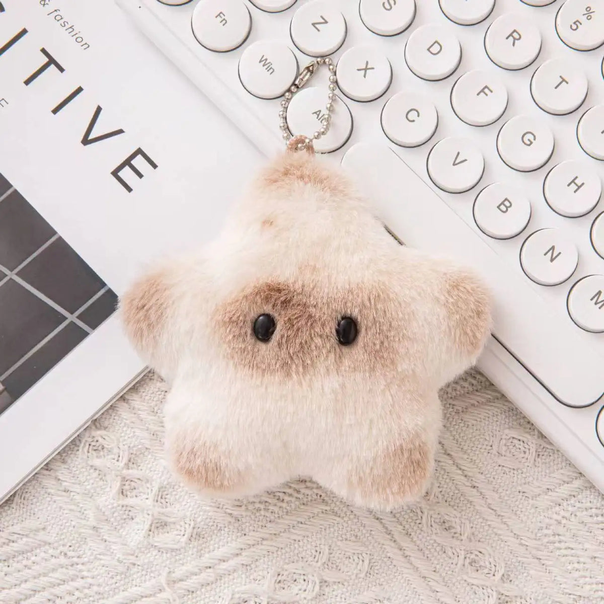 Cartoon Capybara Plush Keychain Cute Kawaii Bag Charm