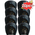 2/4pcs Halloween Scary Reaper Lady Print Car Headrest Covers Horror Style Vehicle Seat Head Cover Halloween Party Car Decoration