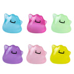 6Pcs/Set Pocket Monsters Anime Figure Kawaii Ditto In Disguise Change At Will 1.5cm PVC Adult Pokemon Model Dolls Toy Gift