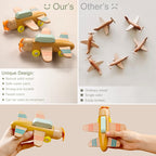 Wooden Montessori Train Learning Toy for Toddlers and Preschool Kids