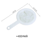 Ultra Fine Nylon Mesh Strainer Spoon for Coffee Tea and Juice Filter