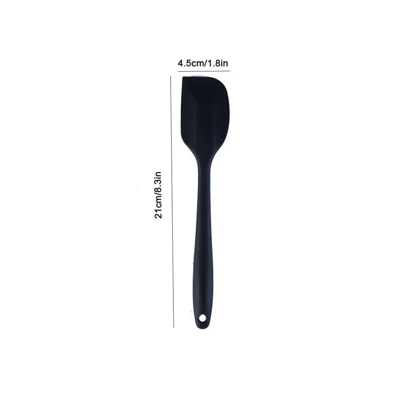 Heat Resistant Silicone Spatula – Non Stick Cream & Baking Tool
