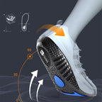 1Pair Height Increase Insoles for Feet PU Memory Foam Shoes Pad Breathable Orthopedic Heel Lift Insole for Sport Running Care