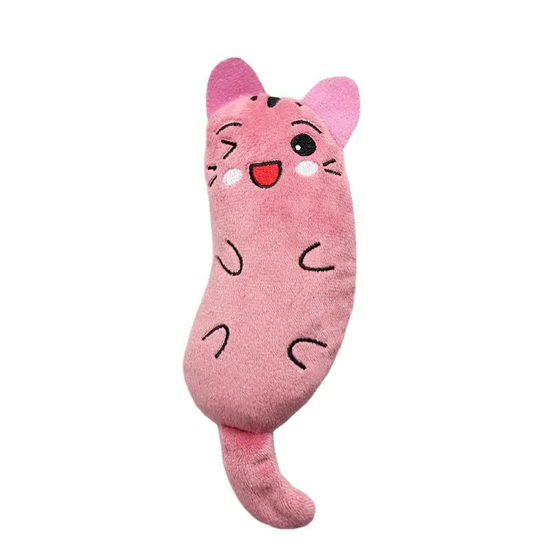 Plush Catnip Mouse Interactive Cat Toy for Indoor Hunting Play