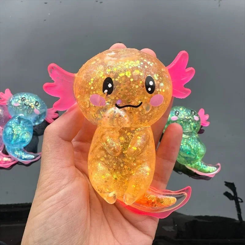 Colorful Salamander Squishy Fidget Stress Relief Toy for Kids
