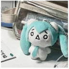 Hatsune Miku Plush Keychain Kawaii Anime Bag Charm