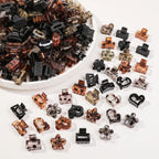 Mini Flower Hair Claw Clips Pack for Women & Girls