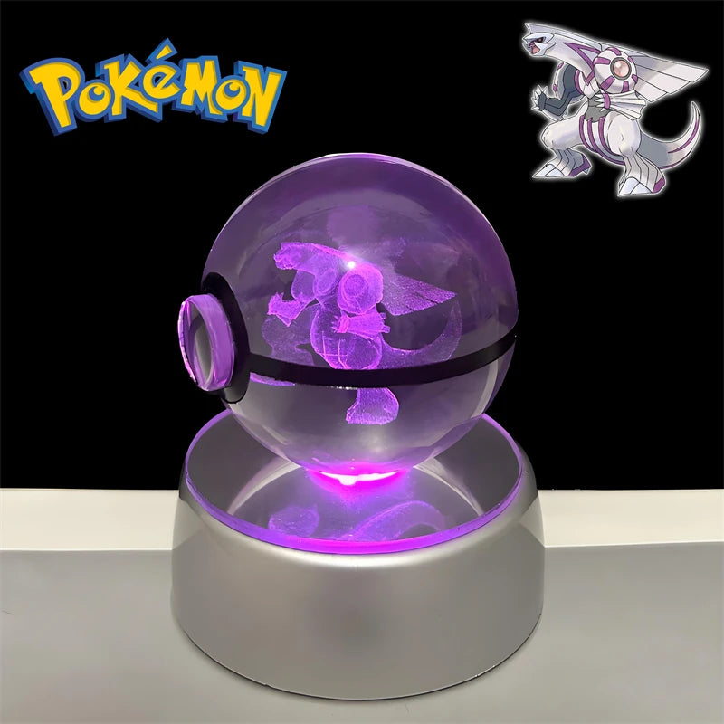 Pokémon 3D Crystal Poké Ball LED Night Light Collectible Figure