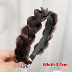 Synthetic Braided Headband for Women