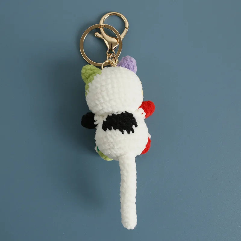 Small Cat Crochet Keychain Cute Kitten Bag Charm