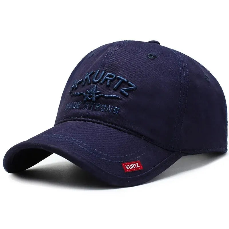 Korean Style Embroidery Baseball Cap for Outdoor Sun Protection