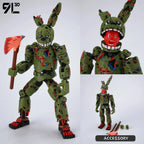 9L3D Dummy13 Horror Game Figure Realistic Anime Model Toys Articulated Joints Classic Collectible Desktop Ornament Surprise Gift