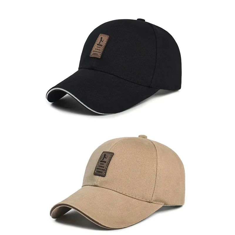 Four Seasons Cotton Baseball Cap for Sports and Everyday Comfort